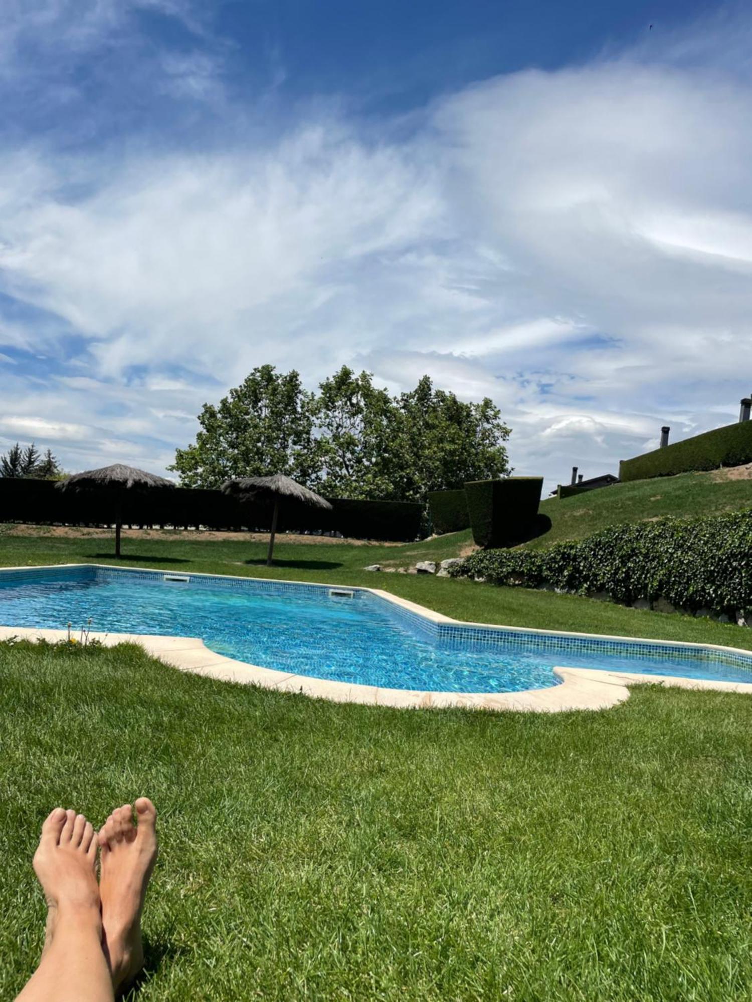 Apartamento Renovado Con Jardin Privado, Parking ,Wifi Y Piscina Osséja Eksteriør billede