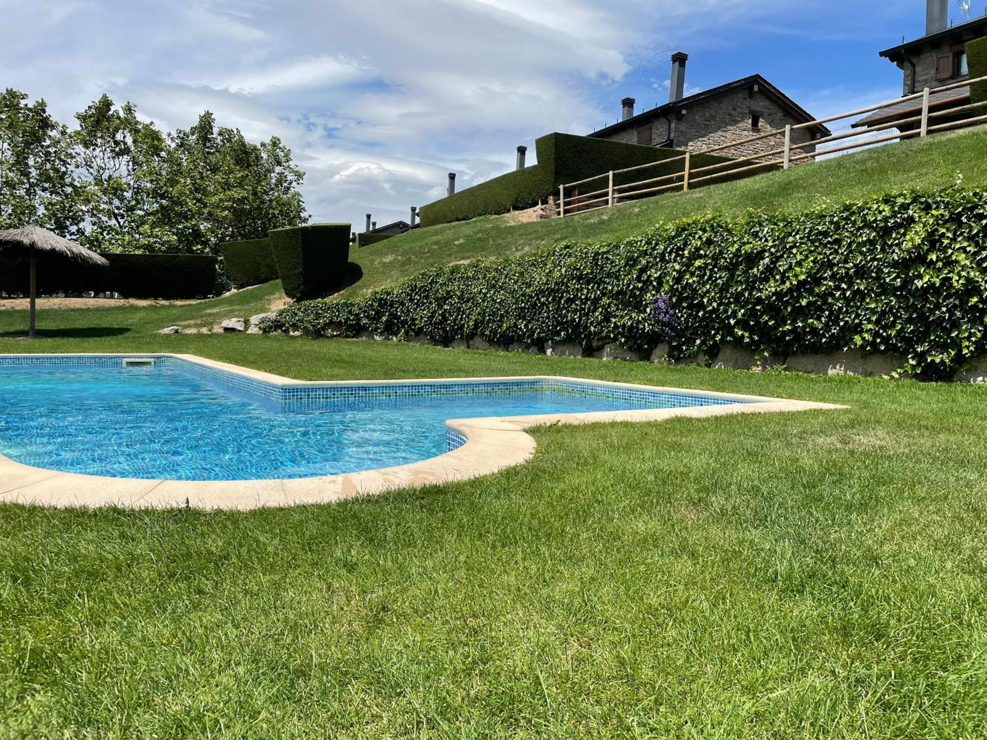 Apartamento Renovado Con Jardin Privado, Parking ,Wifi Y Piscina Osséja Eksteriør billede